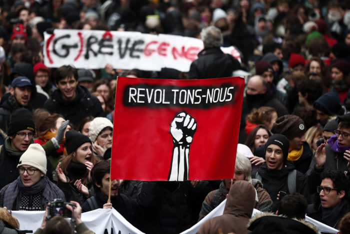 Ötödik napja tart a francia sztrájkhullám
